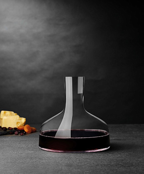 Декантер 1,5 л. d=54 мм. h=205 мм. хр.стекло Кристаллин Турция /1/56/ Декантер 1,5 л. d=54 мм. h=205 мм. хр.стекло Кристаллин Турция /1/56/