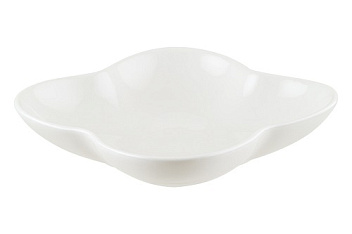 Салатник 130*120 мм. 250 мл. h=33 мм. Белый, форма Ист Bonna /1/12/816/ ВДОХНОВЕНИЕ