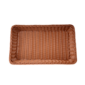 Корзина для хлеба прямоуг. 53*32*9 см. коричневая полиротанг MGprof /1/20/ АКЦИЯ Корзина для хлеба прямоуг. 53*32*9 см. коричневая полиротанг MGprof /1/20/ АКЦИЯ