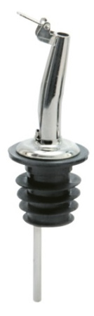 Гейзер нерж. 11,5 см. зауженный, с откидной крышкой MGsteel /1/600/ АКЦИЯ