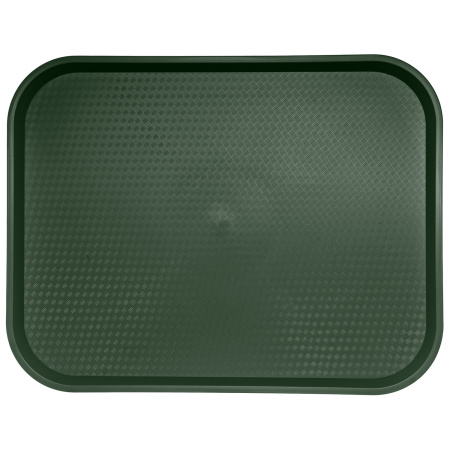 Поднос 44,5*34,5 см. темно-зеленый поверхность классик (414) MGprof /1/10/
