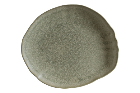 Блюдо овальное 300*260 мм. Адельфа, форма Ваго волнистый край Bonna /1/6/432/