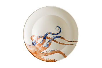 Тарелка d=240 мм. глубокая 400 мл. h=52 мм. Аквелис осьминог, форма Гурмэ Bonna /1/6/ Тарелка d=240 мм. глубокая 400 мл. h=52 мм. Аквелис осьминог, форма Гурмэ Bonna /1/6/