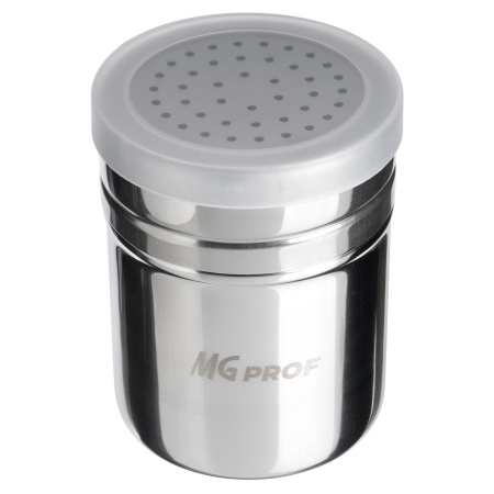 Емкость для сыпучих прод. 0,3 л. с мелк. отверст. нерж. MGprof /1/