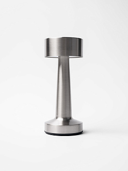 Лампа настольная  d=9 см. h=21,5 см. 3 цвета, сенсорная регулировка яркости, нерж., серебристая LED SIMPLE II MGline/1/20/ Лампа настольная  d=9 см. h=21,5 см. 3 цвета, сенсорная регулировка яркости, нерж., серебристая LED SIMPLE II MGline/1/20/