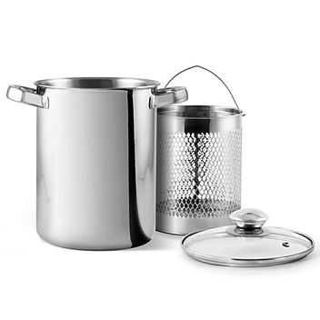 Пароварка 4,0 л. нерж. h=210 мм. d=160 мм. Abert /1/