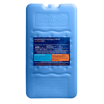 Аккумулятор холода и тепла 245*135 мм. толщ. 25 мм. 600 мл. (до 20 часов) /1/