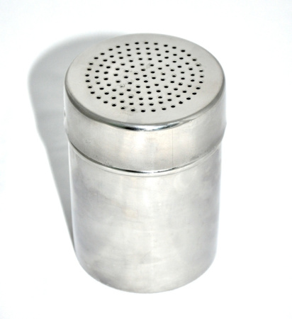Емкость для сыпучих прод. 0,3 л. d=70 мм. h=100 мм. с мелк. отвер. нерж. MGsteel /1/144/