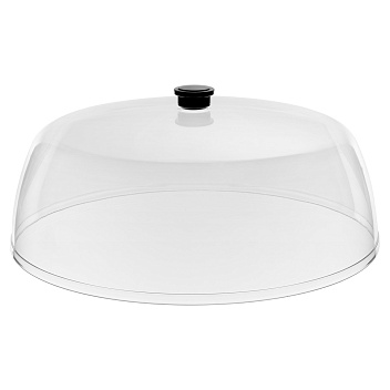 Крышка d=35 см. h=13 см. поликарбонат, прозрачная (поднос 76841,76849,76857) GP /1/12/ ВДОХНОВЕНИЕ