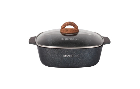 Кастрюля  4 л. 260*260 мм. со стекл. крышкой /1/