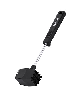 Молоток для отбивания мяса пластик. 0,18 кг 6*3 см. 25 см. /1/40/ Молоток для отбивания мяса пластик. 0,18 кг 6*3 см. 25 см. /1/40/