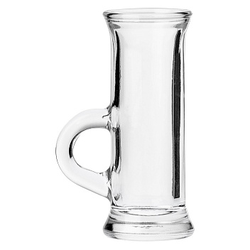 Стопка  45 мл. d=40 мм. h=102 мм. ликерная с ручкой Поло Borgonovo /1/12/72/864/2592/ АКЦИЯ