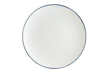 Тарелка d=230 мм. Ретро синий край, форма Гурмэ Bonna /1/12/972 ВДОХНОВЕНИЕ