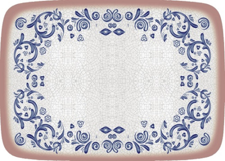 Блюдо прямоуг. 230*160 мм. Виенто, форма Мув Bonna /1/12/1260