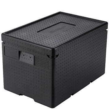 Термоконтейнер 58 л. 600*400*390 мм. для гастроем. h=200 мм. (-40°C до +110°C), плотность 60кг/м3, п/п MGprof /1/2/ АКЦИЯ Термоконтейнер 58 л. 600*400*390 мм. для гастроем. h=200 мм. (-40°C до +110°C), плотность 60кг/м3, п/п MGprof /1/2/ АКЦИЯ