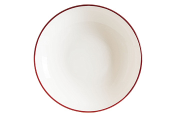 Тарелка d=230 мм. глубокая 1000 мл. Линеа Бургундия, форма Банкет Bonna /1/6/558/ Тарелка d=230 мм. глубокая 1000 мл. Линеа Бургундия, форма Банкет Bonna /1/6/558/