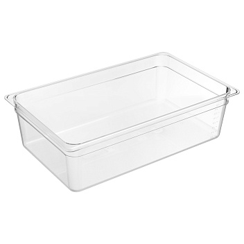Гастроемкость 1/1 h=150 мм. 530*325 мм. 19,1 л. поликарб. прозрачная GP /1/