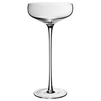 Шампанское-блюдце 250 мл. d=106 мм. h=215 мм. хр. стекло MGline /6/