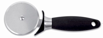 Нож для пиццы d= 7 см. нерж. с черной пластик. ручкой Icel /1/6/ Нож для пиццы d= 7 см. нерж. с черной пластик. ручкой Icel /1/6/