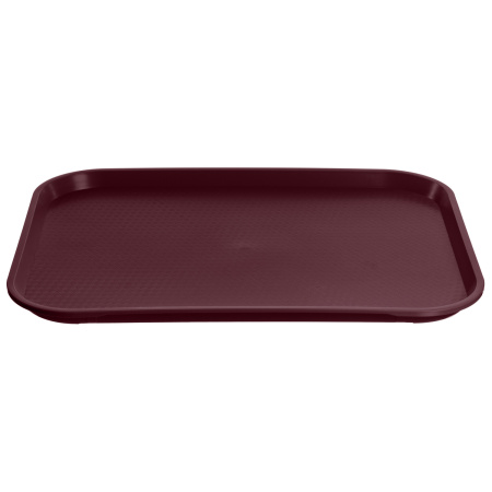 Поднос 44,5*34,5 см. вишневый поверхность классик (505) MGprof /1/10/