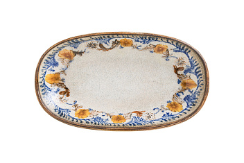 Блюдо овальное 190*110 мм. Ретро Флорал, форма Гурмэ Bonna /1/12/2304/