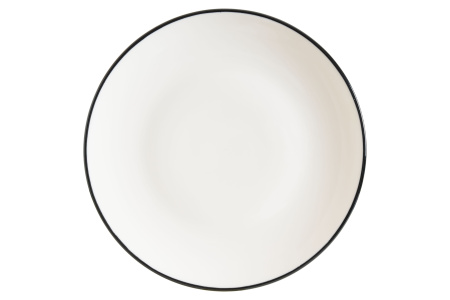 Тарелка d=230 мм. Линеа Черный, форма Гурмэ Bonna /1/12/1560/