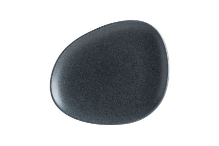 Тарелка d=190 мм. Графит, форма Ваго Bonna /1/12/1728/