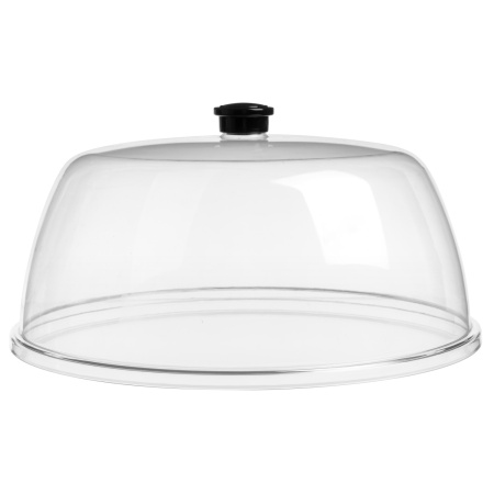 Крышка d=35 см. h=13 см. поликарбонат, прозрачная (поднос 76841,76849,76857) GP /1/12/