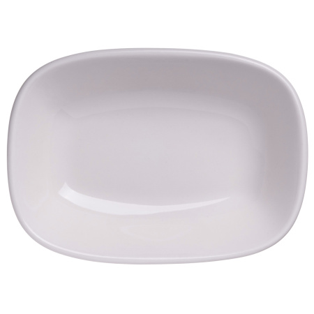 Салатник 140*100 мм. 160 мл. h=35 мм., касалетка Белый, форма Гурмэ Bonna /1/12/2040/