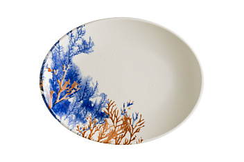 Блюдо овальное 360*280 мм. Аквелис, форма Мув Bonna /1/6/ Блюдо овальное 360*280 мм. Аквелис, форма Мув Bonna /1/6/