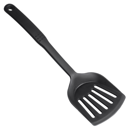 Лопатка для антиприг. поверхн. 30 см. изогнутая раб.часть 10*9 см. нейлон широкая перф. /1/