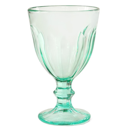 Бокал для вина 240 мл. d=90 мм. h=144 мм. Роман бирюзовый /12/576/ АКЦИЯ