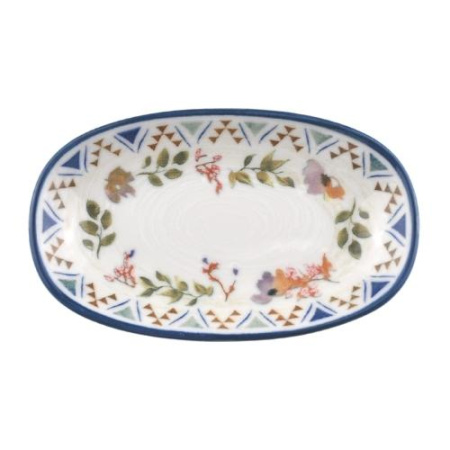 Блюдо овальное 190*110 мм. Спринг, форма Гурмэ Bonna /1/12/2304 АКЦИЯ