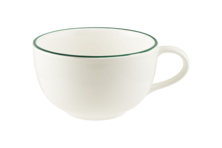 Чашка 350 мл. чайная d=110 мм. h=68 мм. Линеа Зеленый (блюдце 78069) Bonna /1/6/456/