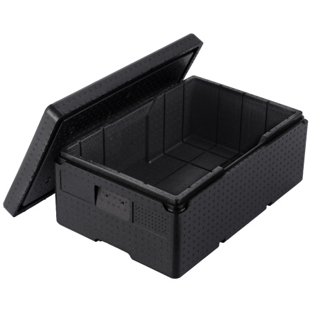 Термоконтейнер 33 л. 600*400*260 мм. для гастроем. h=150 мм. (-40°C до +110°C), плотность 60кг/м3, п/п MGprof /1/2/ АКЦИЯ