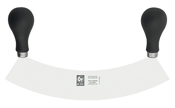 Нож для овощей 270 мм. с двумя ручками, черный PRACTICA Icel /1/