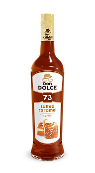 Соленая карамель 1 л. сироп Дон Дольче /1/6/ Соленая карамель 1 л. сироп Дон Дольче /1/6/