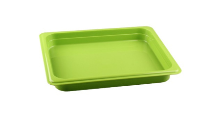 Гастроемкость 1/2 h= 40 мм. 325*265 мм. 2,3 л. п/п зеленая /1/24/