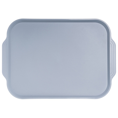 Поднос 45*34,5 см. серый (107) поверхность шагрень MGprof /1/10/