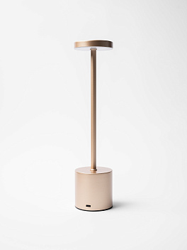 Лампа настольная d=8 см. h=34 см. 3 цвета, сенсорная регулировка яркости, алюм., розовое золото LED METAL MGline /1/20/ АКЦИЯ Лампа настольная d=8 см. h=34 см. 3 цвета, сенсорная регулировка яркости, алюм., розовое золото LED METAL MGline /1/20/ АКЦИЯ