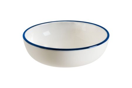 Салатник d=140 мм. 350 мл. h=50 мм. штабелир. Линеа Синий, форма Хюгге Bonna /1/12/